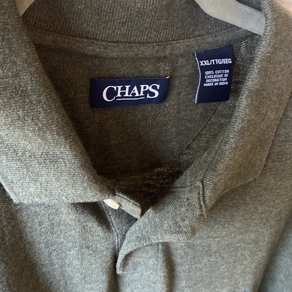 Chaps Polo Men’s Green EUC Business Casual Shirt - Size XXL - Picture 13 of 15